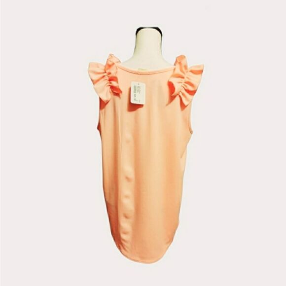 PINK New with tags ruffled Tilly tunic. Womens Size large - Picture 3 of 9